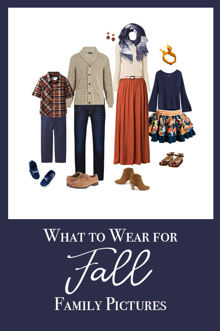 what to wear for fall family pictures