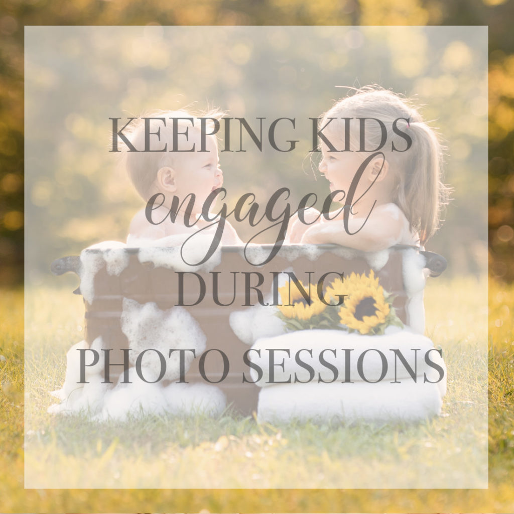 keeping kids engaged during photo sessions
