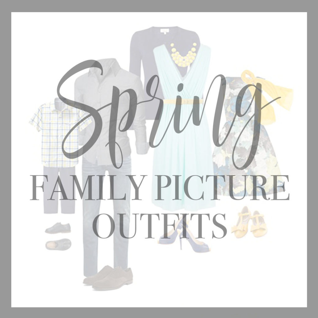what to wear for spring family photos